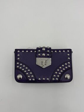Prada Leather Studded Pouch